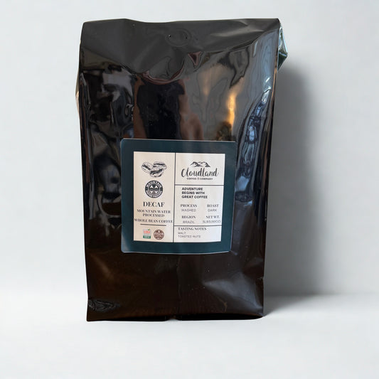 Decaf - For Brewed Coffee or Espresso Dark Roast